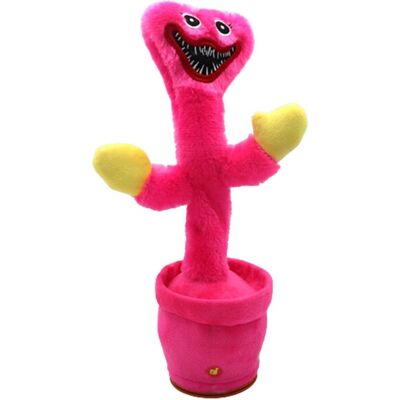 Unbranded (Pink, Battery) Huggy Playtime Poppy Wuggy Dancing Speaking Cactus Interactive T Unbranded (Pink, Battery) Huggy Playtime Poppy Wuggy Dancing Speaking Cactus Interactive T