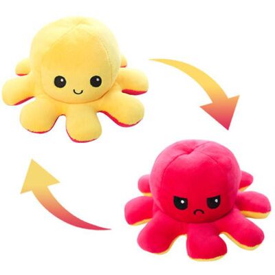 Unbranded (StyleK) Octopus Stuffed Reversible Animal Doll Doublesided Flip Toy Kid Gift De Unbranded (StyleK) Octopus Stuffed Reversible Animal Doll Doublesided Flip Toy Kid Gift De
