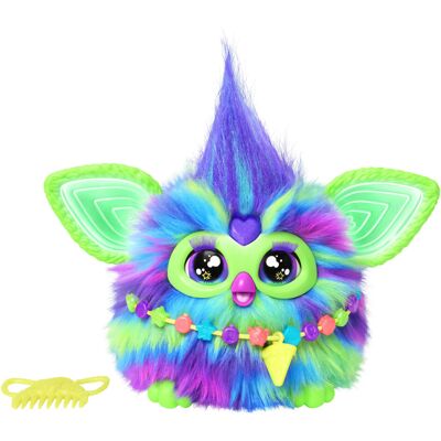 Furby Galaxy Glow in the Dark Interactive Plush Toy - English Version, Galaxie Furby Galaxy Glow in the Dark Interactive Plush Toy - English Version, Galaxie