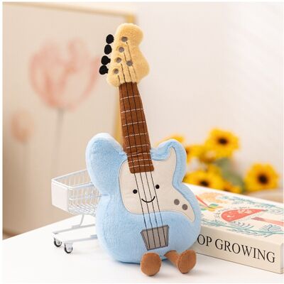 Unbranded (Bass) Musical Instrument Plush Toy Cartoon Stuffed Doll Decoration Gift Creativ Unbranded (Bass) Musical Instrument Plush Toy Cartoon Stuffed Doll Decoration Gift Creativ