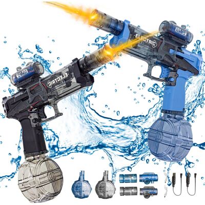 Unbranded Electric Water Gun Long Range Automatic Water Blaster with Interactive Lighting Unbranded Electric Water Gun Long Range Automatic Water Blaster with Interactive Lighting