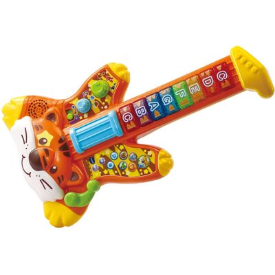 VTech Safari Sounds Guitar, Toddler Musical Toy with Songs, Melodies and Animal VTech Safari Sounds Guitar, Toddler Musical Toy with Songs, Melodies and Animal