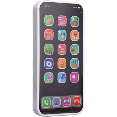 Unbranded Kids Learning Phone Touchscreen Musical Toy White Unbranded Kids Learning Phone Touchscreen Musical Toy White