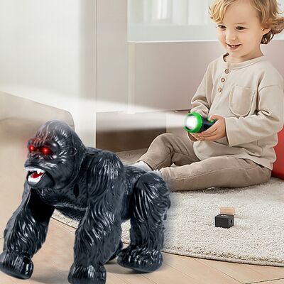 Unbranded (Black) Flashlight Remote Control Gorillas Simulation Sound Effect Animals Model Unbranded (Black) Flashlight Remote Control Gorillas Simulation Sound Effect Animals Model