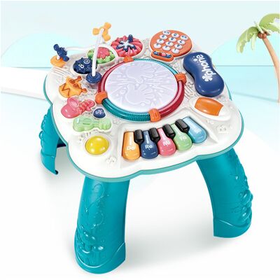 Unbranded (Green) Baby Cemirk Activity Table Baby Musical Children Education Center Toys A Unbranded (Green) Baby Cemirk Activity Table Baby Musical Children Education Center Toys A