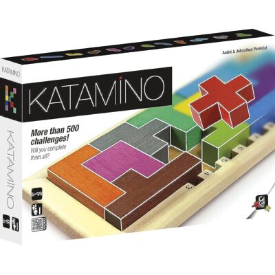 Gigamic Highly Interactive Collectible Funfilled Katamino Board Game - Board Game Gigamic Highly Interactive Collectible Funfilled Katamino Board Game - Board Game