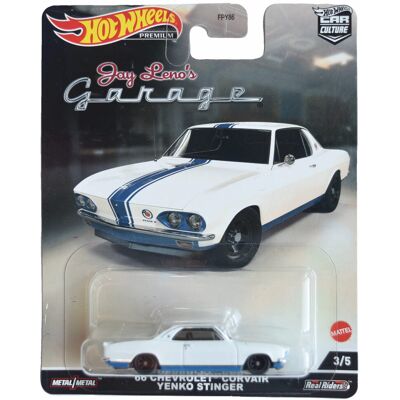 Hot Wheels HotWheels Jay Leno's Garage 3/5 - '66 Chevrolet Corvair Yenko Stinger Hot Wheels HotWheels Jay Leno's Garage 3/5 - '66 Chevrolet Corvair Yenko Stinger