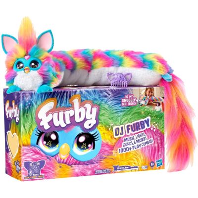 DJ Furby Childrens Interactive Toy With Lights And Sounds - Board Game DJ Furby Childrens Interactive Toy With Lights And Sounds - Board Game