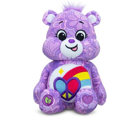 Care+ Bears , Peaceful Heart Bear 22cm Bean Plush , Collectable Cute Plush Toy, C Care+ Bears , Peaceful Heart Bear 22cm Bean Plush , Collectable Cute Plush Toy, C