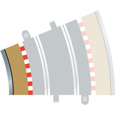 Scalextric C8281 Radius 3 Inner Borders - Track Accessories Scalextric C8281 Radius 3 Inner Borders - Track Accessories