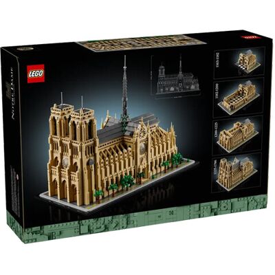 LEGO Architecture Notre-Dame de Paris Set for Adults - Building Model LEGO Architecture Notre-Dame de Paris Set for Adults - Building Model