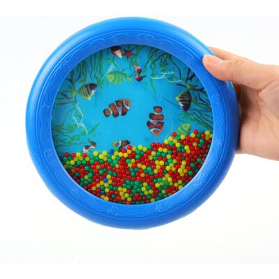 Musfunny Ocean Drum Toys for Baby: Wave Drum Gentle Sea Sound Bead Drum Music Gi Musfunny Ocean Drum Toys for Baby: Wave Drum Gentle Sea Sound Bead Drum Music Gi