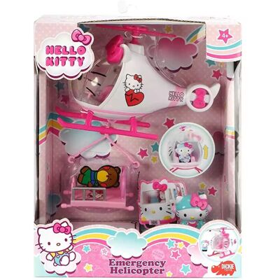 Simba Dickie Hello Kitty Emergency Rescue Helicopter Simba Dickie Hello Kitty Emergency Rescue Helicopter