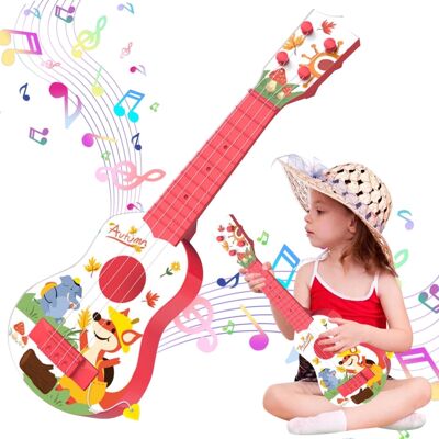Unbranded Kids Guitar Toys 3-6 Years, Musical Instruments Learning Toys for Girls Age 3-6 Unbranded Kids Guitar Toys 3-6 Years, Musical Instruments Learning Toys for Girls Age 3-6