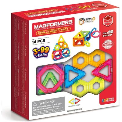Magformers Challenger 14 Piece Set - Construction Toy Magformers Challenger 14 Piece Set - Construction Toy