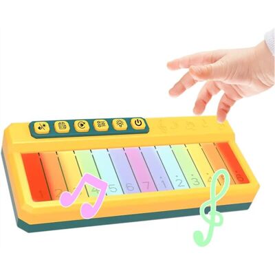 Unbranded Toddlers Piano Toy with Rainbow Lights, Piano Keyboard Musical Instrument Learni Unbranded Toddlers Piano Toy with Rainbow Lights, Piano Keyboard Musical Instrument Learni