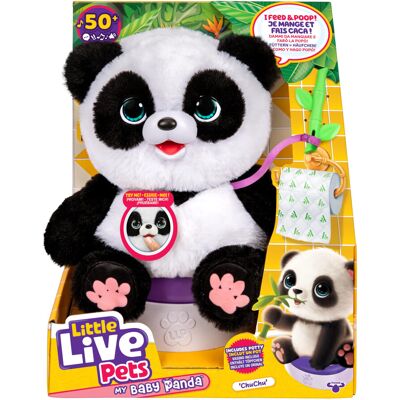Little Live Pets My Baby Panda ChuChu Interactive Pet with 50+ Sounds & Reaction Little Live Pets My Baby Panda ChuChu Interactive Pet with 50+ Sounds & Reaction