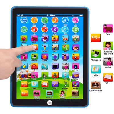 Unbranded Interactive Kids Learning Tablet Toy with Words, Numbers, Alphabets & Music – Ed Unbranded Interactive Kids Learning Tablet Toy with Words, Numbers, Alphabets & Music – Ed