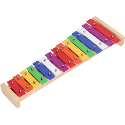Unbranded Xylophone for Kids 15 Notes Colourful Glockenspiel with 2 Mallets Educator Toy Unbranded Xylophone for Kids 15 Notes Colourful Glockenspiel with 2 Mallets Educator Toy