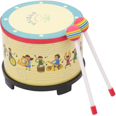 Unbranded 8 Inch Wooden Floor Drum for Kids Carnival Percussion Instrument with 2 Mallets Unbranded 8 Inch Wooden Floor Drum for Kids Carnival Percussion Instrument with 2 Mallets