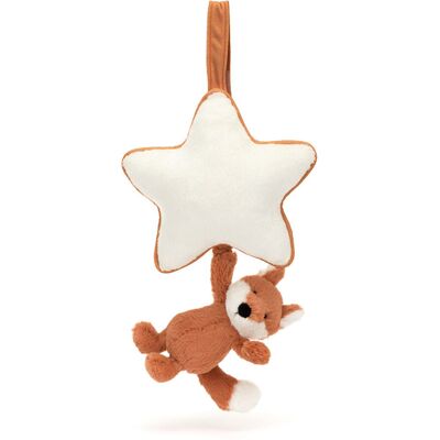 Unbranded Bashful Fox Cub Musical Pull 28cm Plush toys, birthday gifts, Valentine's Day gi Unbranded Bashful Fox Cub Musical Pull 28cm Plush toys, birthday gifts, Valentine's Day gi