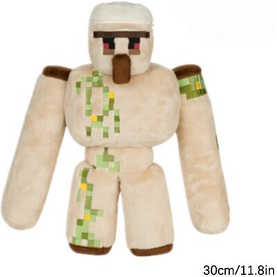 Unbranded (Iron Golem) Animal Stuffed Minecraft Soft Plush Toypixel Doll Children Gift Plu Unbranded (Iron Golem) Animal Stuffed Minecraft Soft Plush Toypixel Doll Children Gift Plu