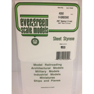 Evergreen - 4050 - 0.050in V Groove Siding Evergreen - 4050 - 0.050in V Groove Siding
