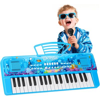 PlinkPlunk 37 Key Upgrade Piano Keyboard for Kids Musical Instruments Toys Ages 3-5, Portab PlinkPlunk 37 Key Upgrade Piano Keyboard for Kids Musical Instruments Toys Ages 3-5, Portab