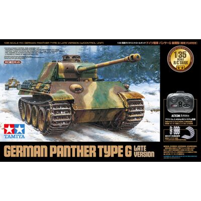 Tamiya RC 48219 Panther G (Late) 1:35 RC Tank Assembly Kit Tamiya RC 48219 Panther G (Late) 1:35 RC Tank Assembly Kit