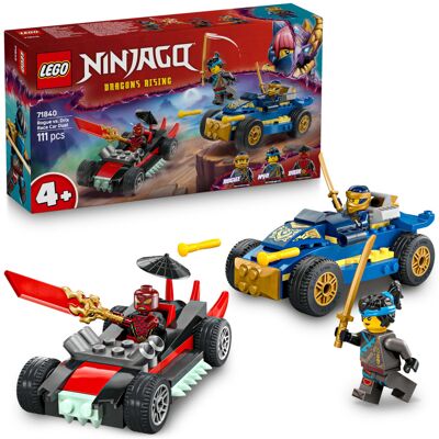 Lego Ninjago Rogue Vs. Drix Race Car Duel Ninja Toy Playset 71840 Building Block Lego Ninjago Rogue Vs. Drix Race Car Duel Ninja Toy Playset 71840 Building Block