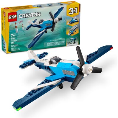 Lego Creator 3 in 1 Aircraft Race Plane Toy - Building Toy with 3 Building Optio Lego Creator 3 in 1 Aircraft Race Plane Toy - Building Toy with 3 Building Optio