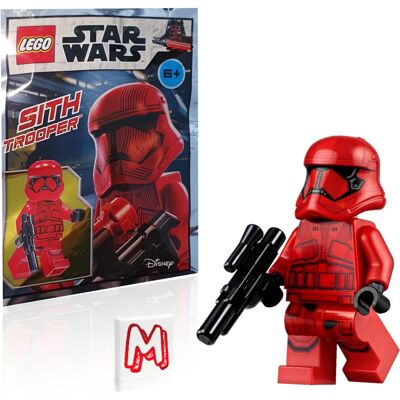 Lego Star Wars Episode 9 The Rise of Skywalker Minifigure - Red Sith Trooper (wi Lego Star Wars Episode 9 The Rise of Skywalker Minifigure - Red Sith Trooper (wi