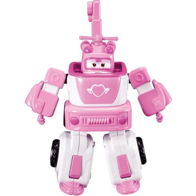 Super Wings - 7' Dizzy's Rescue Tow with 2' Pink Transform-a-Bot Mini Figure,Tra Super Wings - 7' Dizzy's Rescue Tow with 2' Pink Transform-a-Bot Mini Figure,Tra