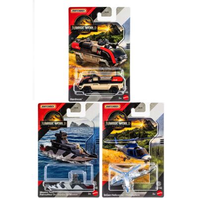 Jurassic World Matchbox Legacy Collection Vehicle Set, Hardnoze, Mission Team Pa Jurassic World Matchbox Legacy Collection Vehicle Set, Hardnoze, Mission Team Pa