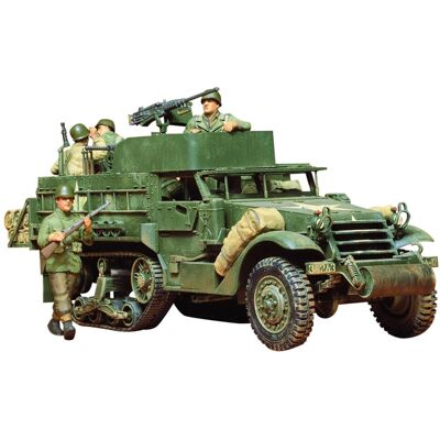 Tamiya 35070 U.S. Armoured Personnel Carrier M3A2 Half Track 1:35 Model Kit Tamiya 35070 U.S. Armoured Personnel Carrier M3A2 Half Track 1:35 Model Kit