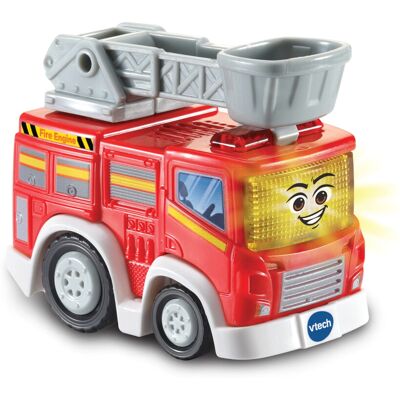 VTech Toot-Toot Drivers Fire Engine Interactive Toddlers Toy Pretend Play With VTech Toot-Toot Drivers Fire Engine Interactive Toddlers Toy Pretend Play With