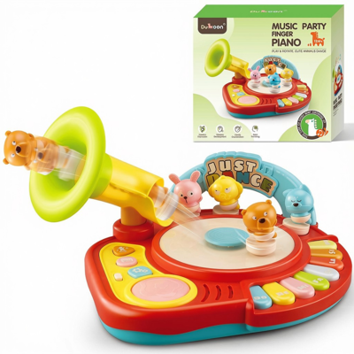 deAO Toys Baby Musical Piano Toy with 4 Dancing Animal Figures Interactive Toddler Keyboa deAO Toys Baby Musical Piano Toy with 4 Dancing Animal Figures Interactive Toddler Keyboa