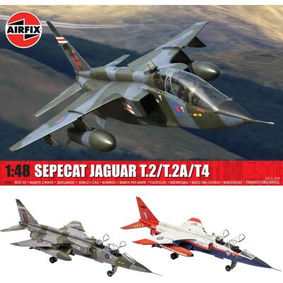 Airfix A11011 SEPECAT Jaguar T.2 & T.4 1:48 Model Kit Airfix A11011 SEPECAT Jaguar T.2 & T.4 1:48 Model Kit