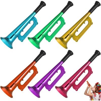 jojofuny 6 Pcs Kids Toy Trumpet & Saxophone Toy, Plastic Party Blowers, Sports C jojofuny 6 Pcs Kids Toy Trumpet & Saxophone Toy, Plastic Party Blowers, Sports C