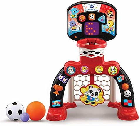 VTech 3-in-1 Sports Centre, Baby Interactive Toy with Colours and Sounds, Educat