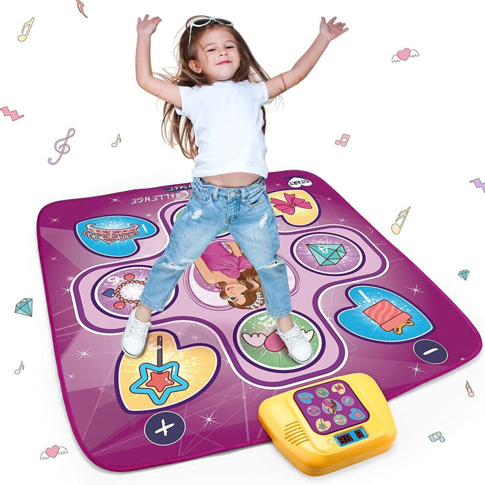 lynker Kids Dance Mat Toy Music and Dancing Game Electronic Music Dancing Mat