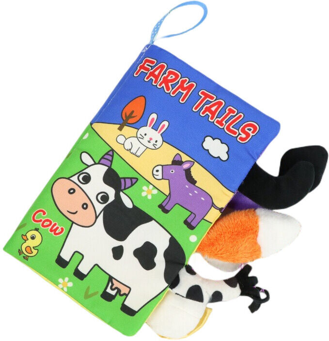 Unbranded (Farm) Baby Book Cloth Kids Infant Early Educational Fabric Books Puzzle Book To