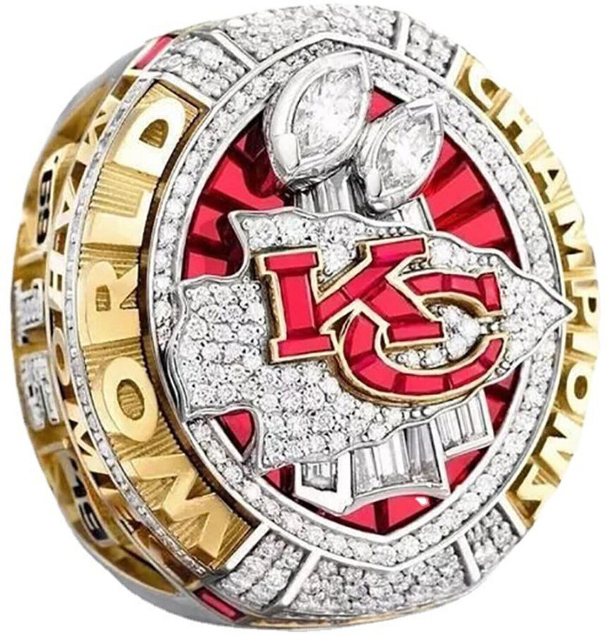 Unbranded Kansas City Chiefs Super Bowl LIV Replica Ring - NFL Fan's Gift