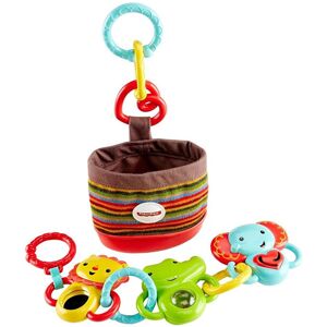 Fisher-Price Fisher Price Link-n-Go Play Pack, Activity Toy with Mirror, Rattle & Sounds Fisher-Price Fisher Price Link-n-Go Play Pack, Activity Toy with Mirror, Rattle & Sounds