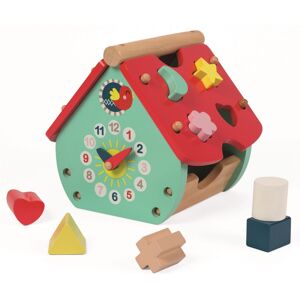 Janod Baby Forest House Shape Sorter - Plush Soft Toy Janod Baby Forest House Shape Sorter - Plush Soft Toy