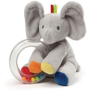 Baby GUND Flappy the Elephant Stuffed Animal Rattle Plush Toy 5" Baby GUND Flappy the Elephant Stuffed Animal Rattle Plush Toy 5"