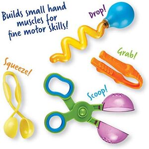 Learning Resources Helping Hands Fine Motor Tool Set Toy, Fine Motor and Sensory Learning Resources Helping Hands Fine Motor Tool Set Toy, Fine Motor and Sensory