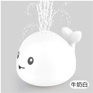Ranpo (Little whale white) Bath Toys 2 in 1 Electric Induction Whale Bath Toy Water Sp Ranpo (Little whale white) Bath Toys 2 in 1 Electric Induction Whale Bath Toy Water Sp