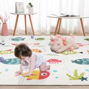 (1.5cm Thick) Dripex Folding Large Foam Baby Play Mat (1.5cm Thick) Dripex Folding Large Foam Baby Play Mat