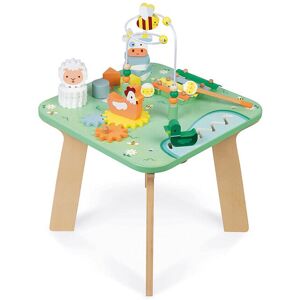 Janod Meadow Activity Table Learn Shapes & Colour Educational Playset Janod Meadow Activity Table Learn Shapes & Colour Educational Playset